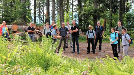 Eröffnung Schutzwaldpfad Heiligkreuz