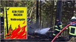 Waldbrand Gefahrenstufe 4