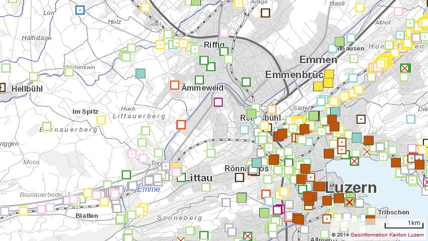 Neophyten-GIS Kt. Luzern