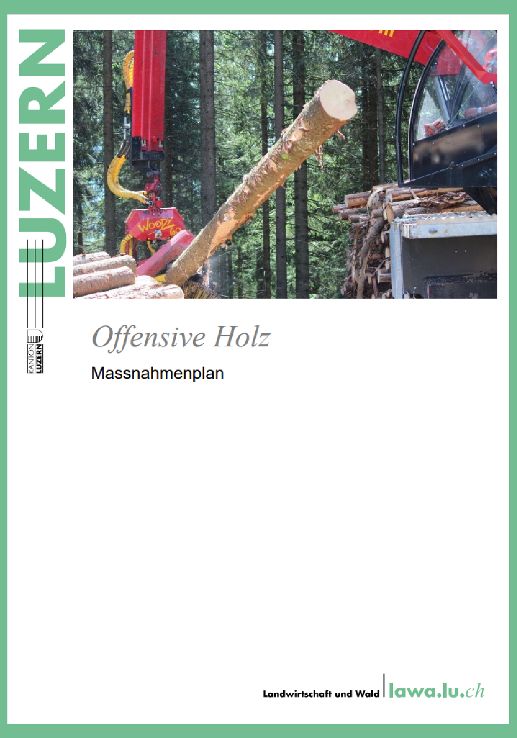 Titelseite Offensive Holz